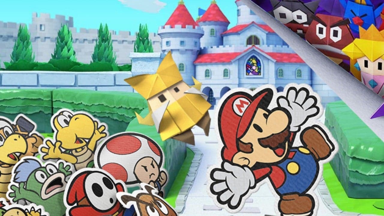 Paper Mario: The Origami King artwork