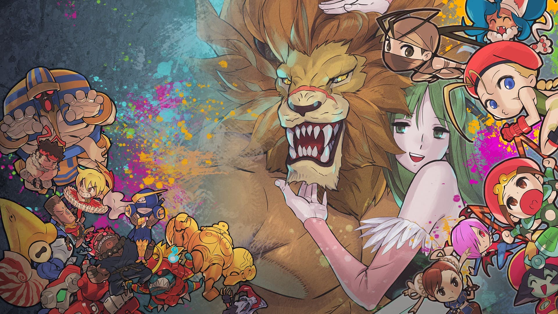 Capcom Fighting Collection artwork
