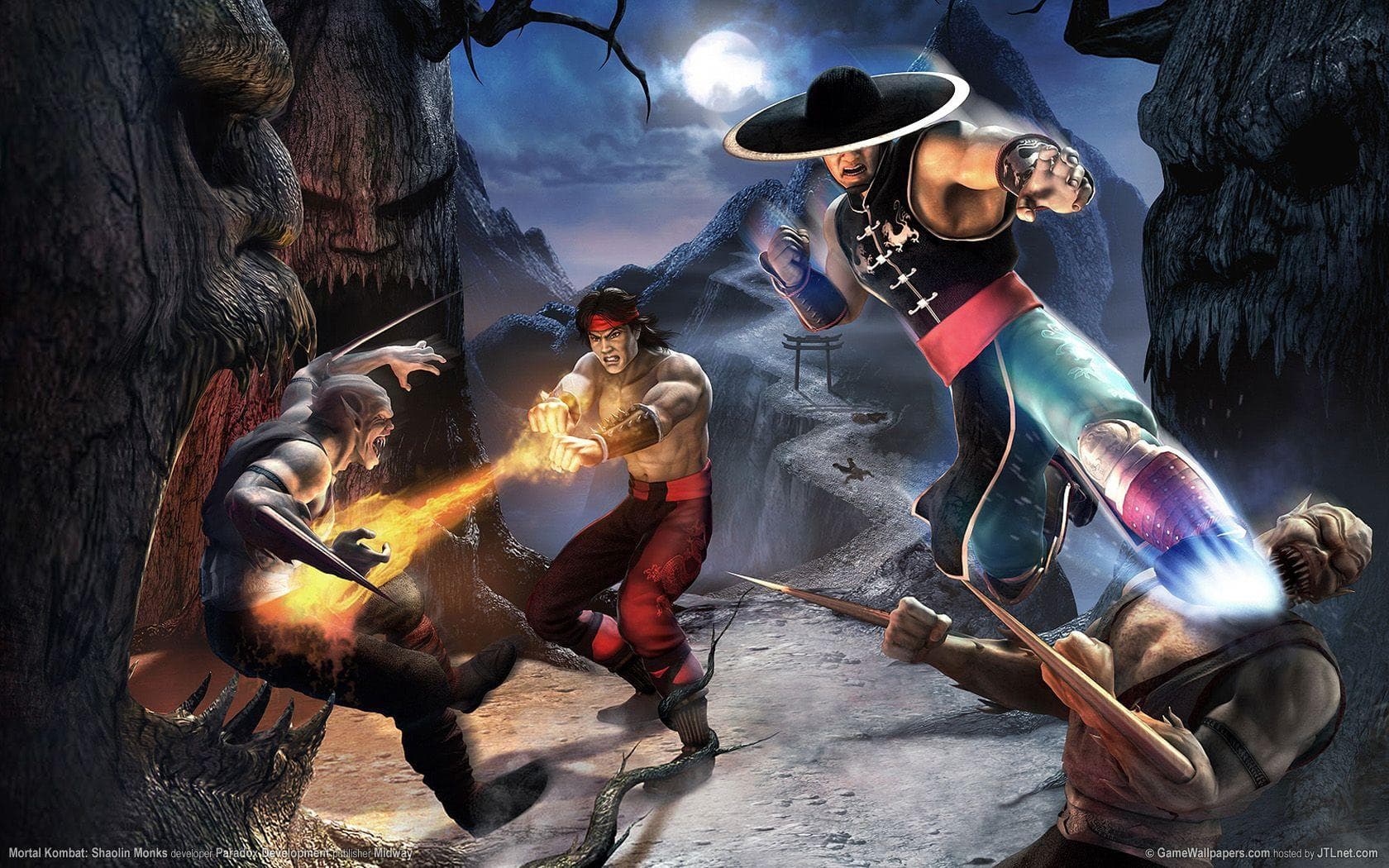 Mortal Kombat: Shaolin Monks artwork