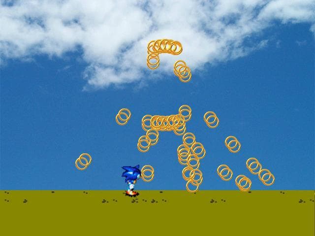 Sonic vs. Master Ring artwork