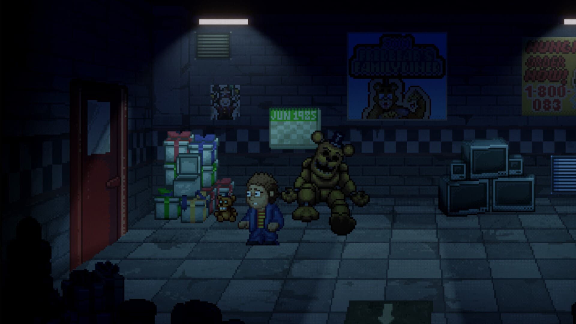 Five Nights at Freddy's: Into the Pit artwork