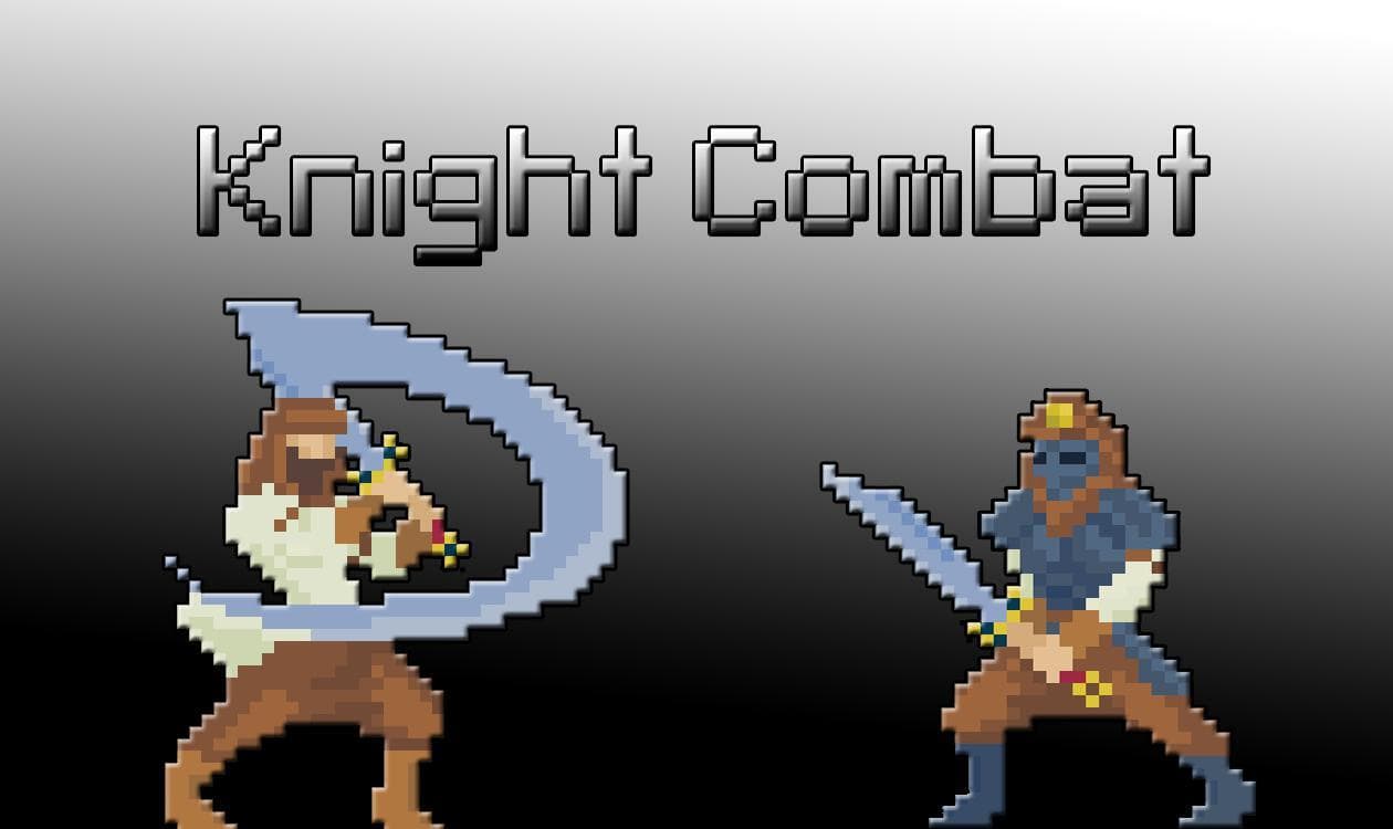 Knight Combat - A pixel fight adventure artwork