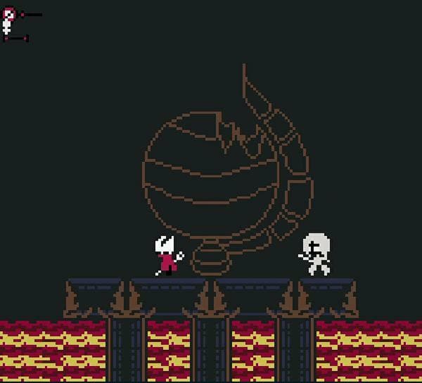 Hollow Knight Silksong [Gameboy Demake] artwork
