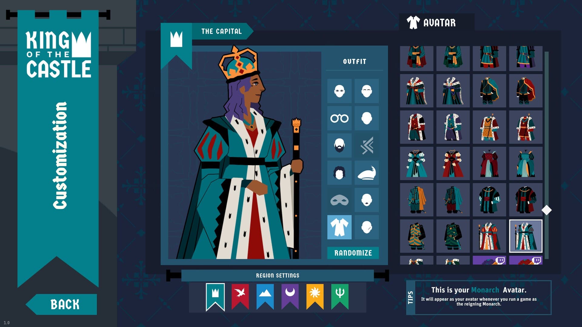 King Of The Castle artwork