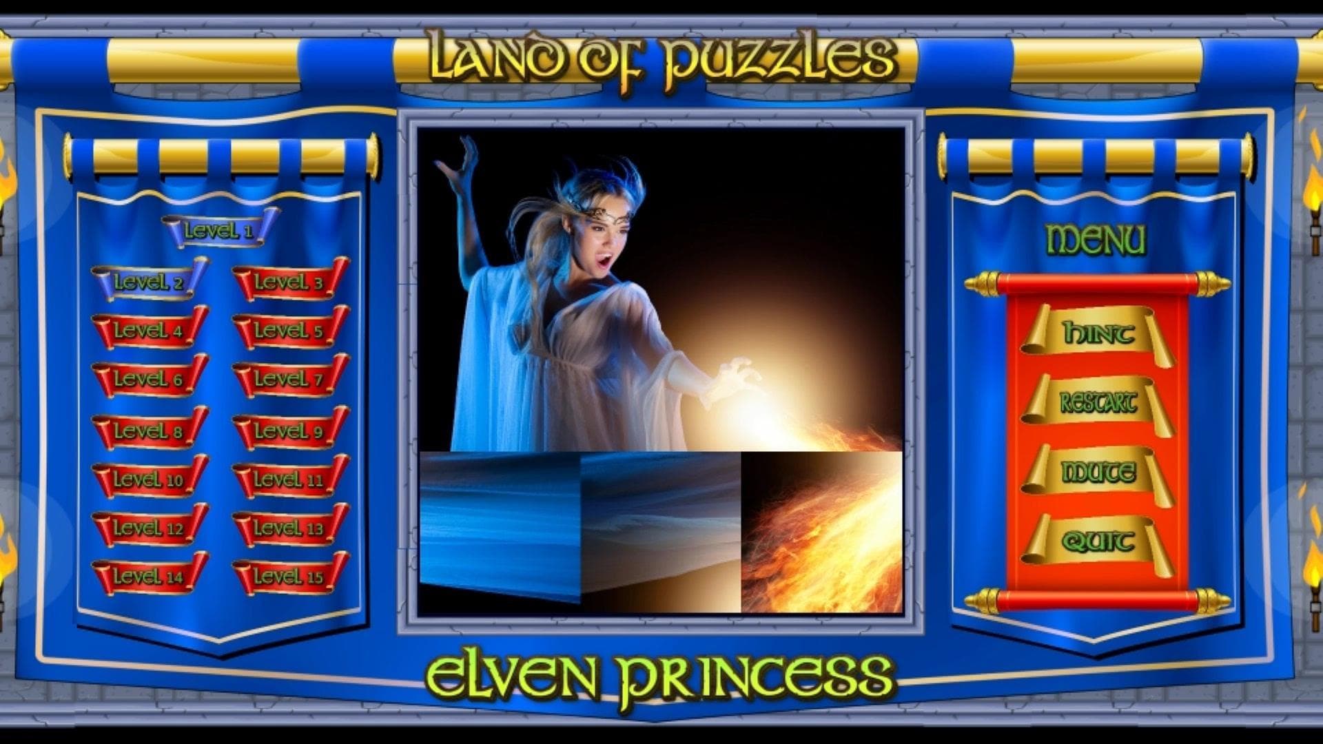 Land of Puzzles: Elven Princess artwork