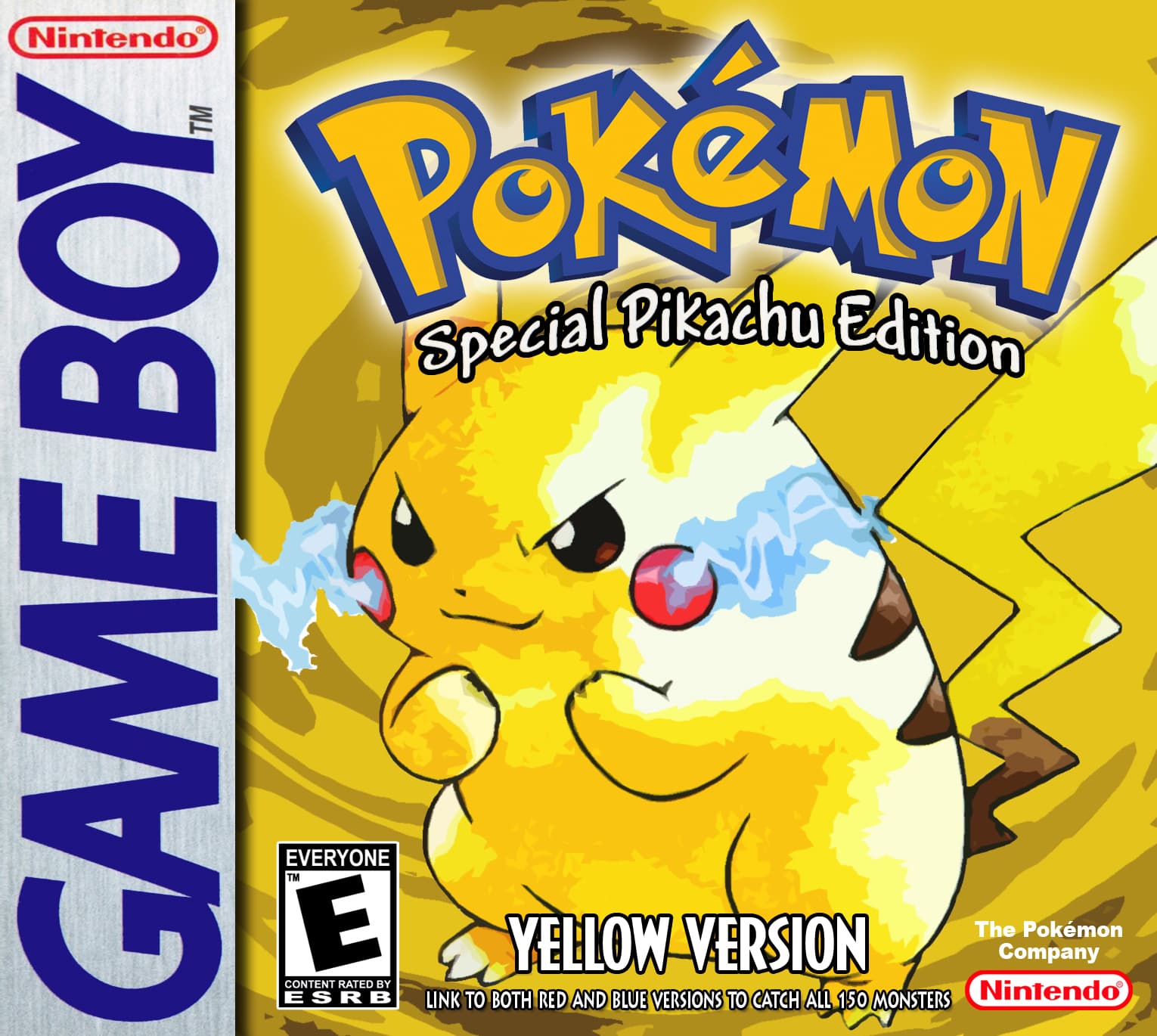 Pokémon Yellow Version: Special Pikachu Edition artwork