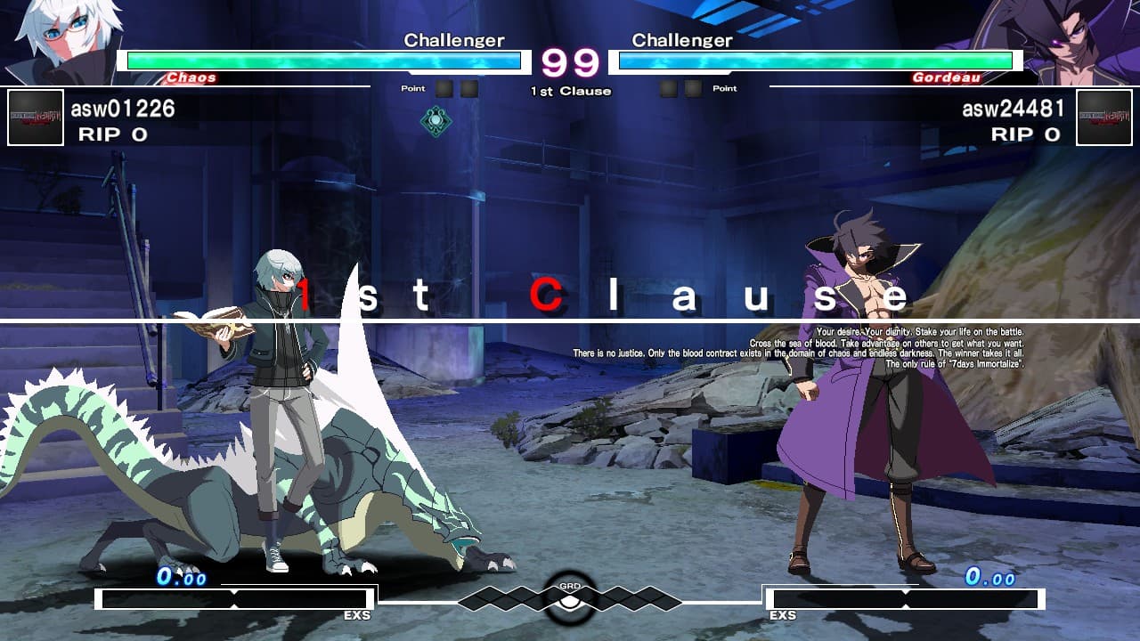 Under Night In-Birth Exe:Late artwork