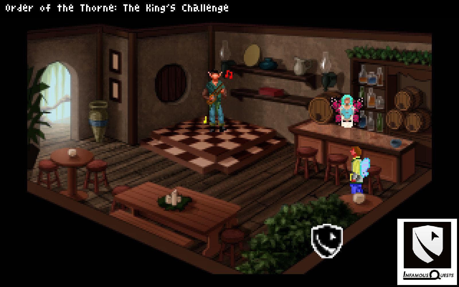 The Order of the Thorne - The King's Challenge artwork