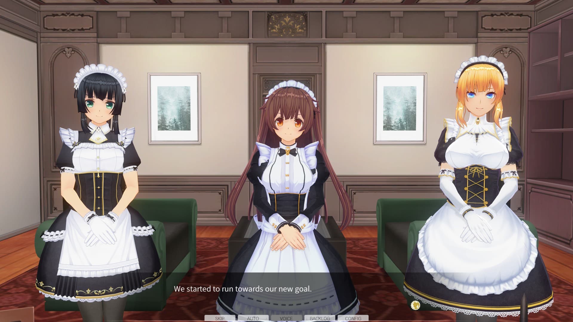CUSTOM ORDER MAID 3D2 It's a Night Magic artwork