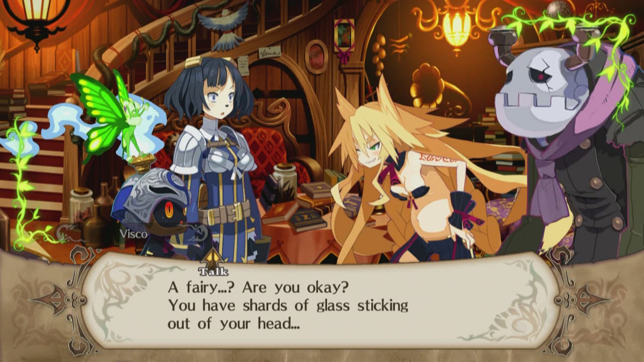The Witch and the Hundred Knight artwork