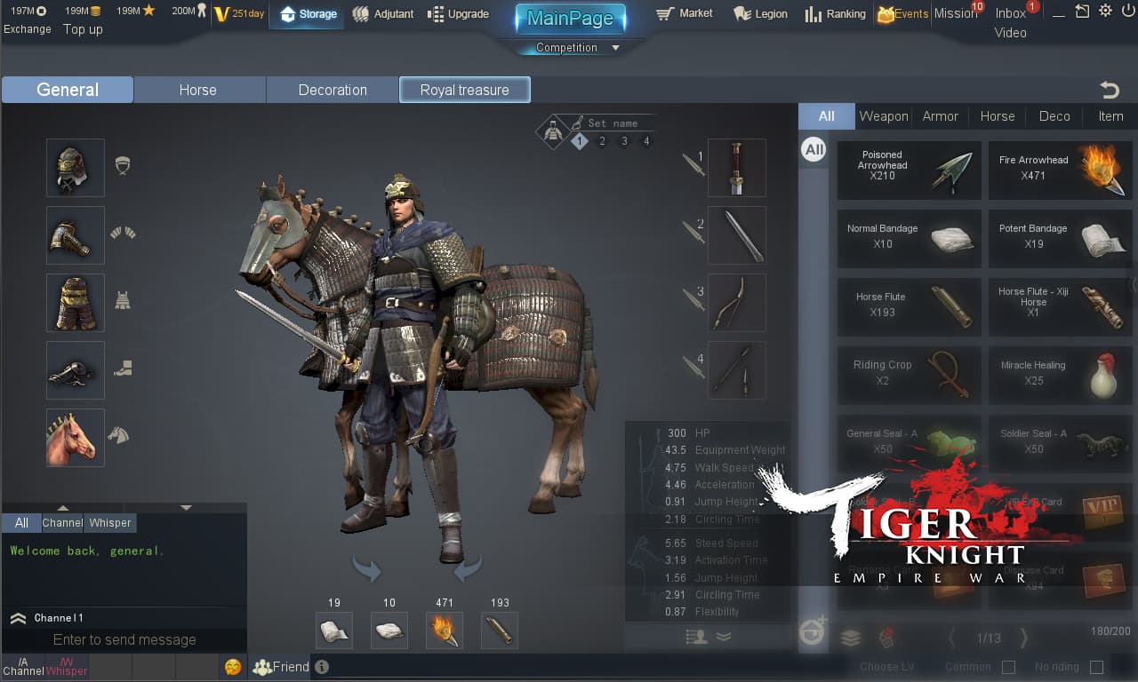 Tiger Knight: Empire War artwork