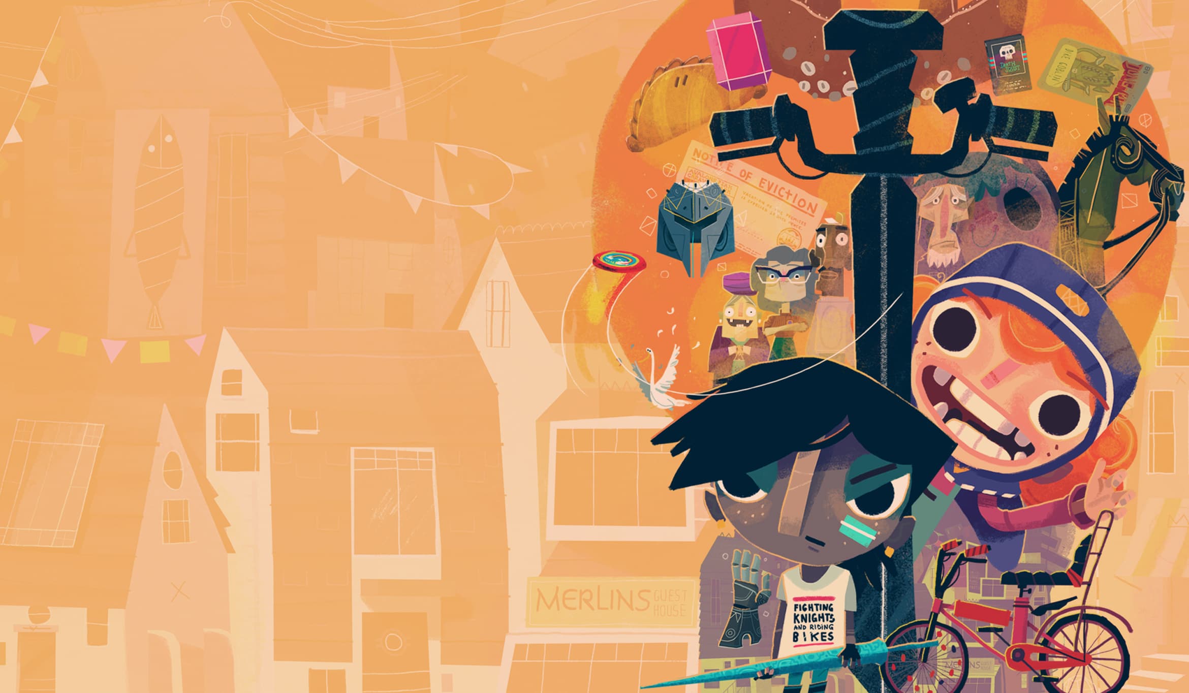 Knights And Bikes artwork