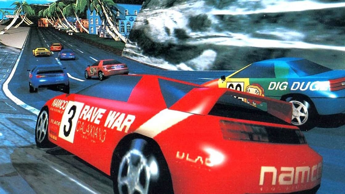 Ridge Racer (1995) artwork