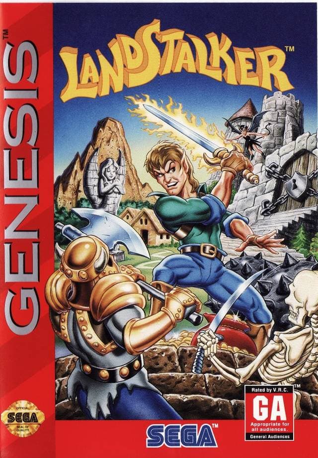 Landstalker: The Treasures of King Nole artwork