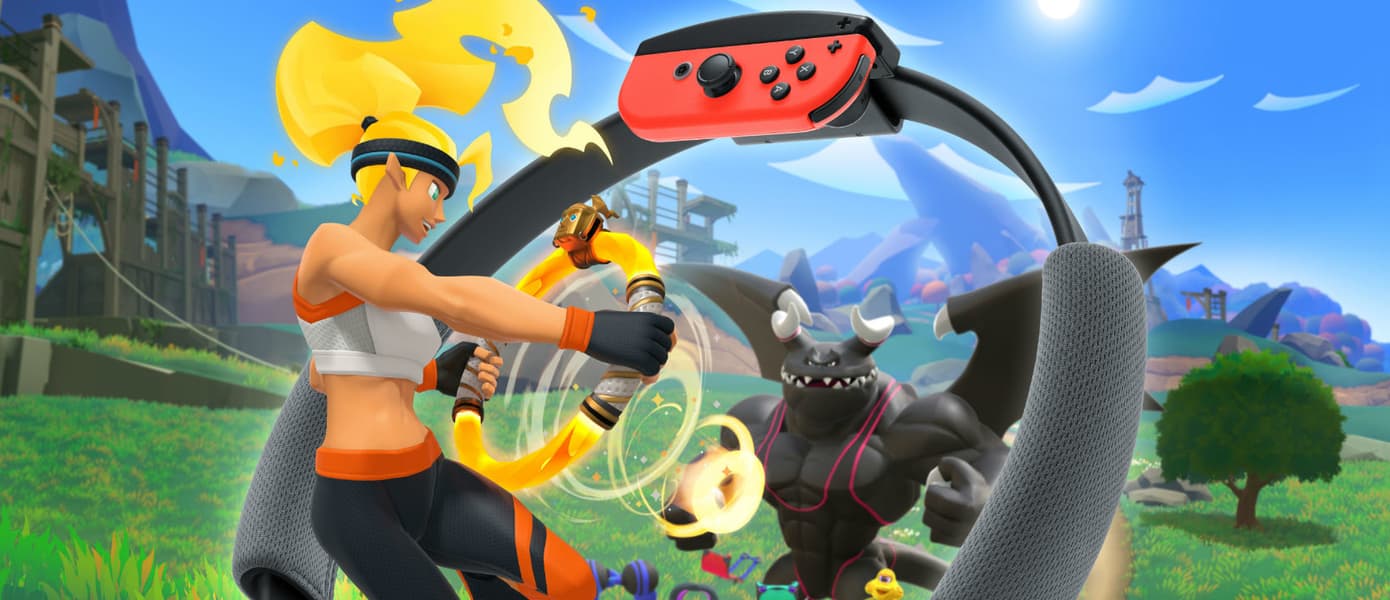Ring Fit Adventure artwork