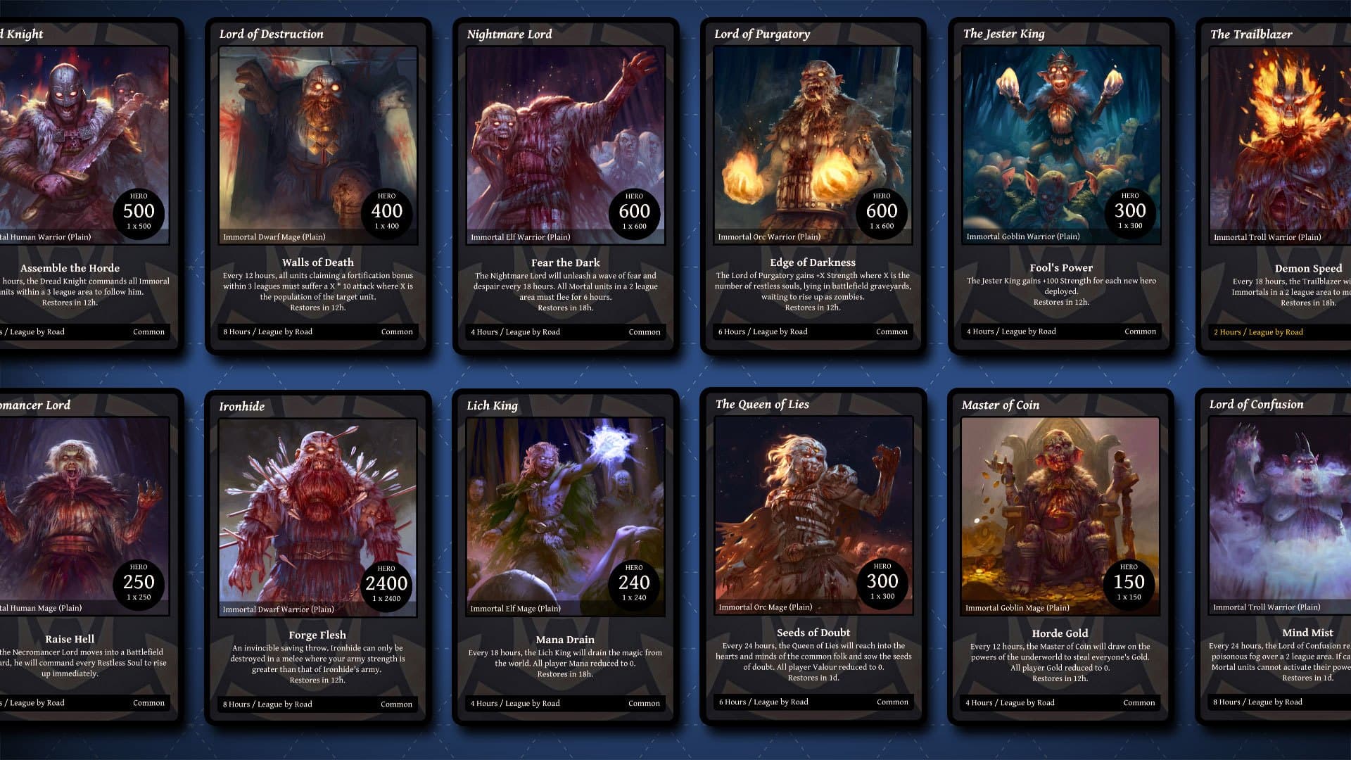 Blight of the Immortals artwork