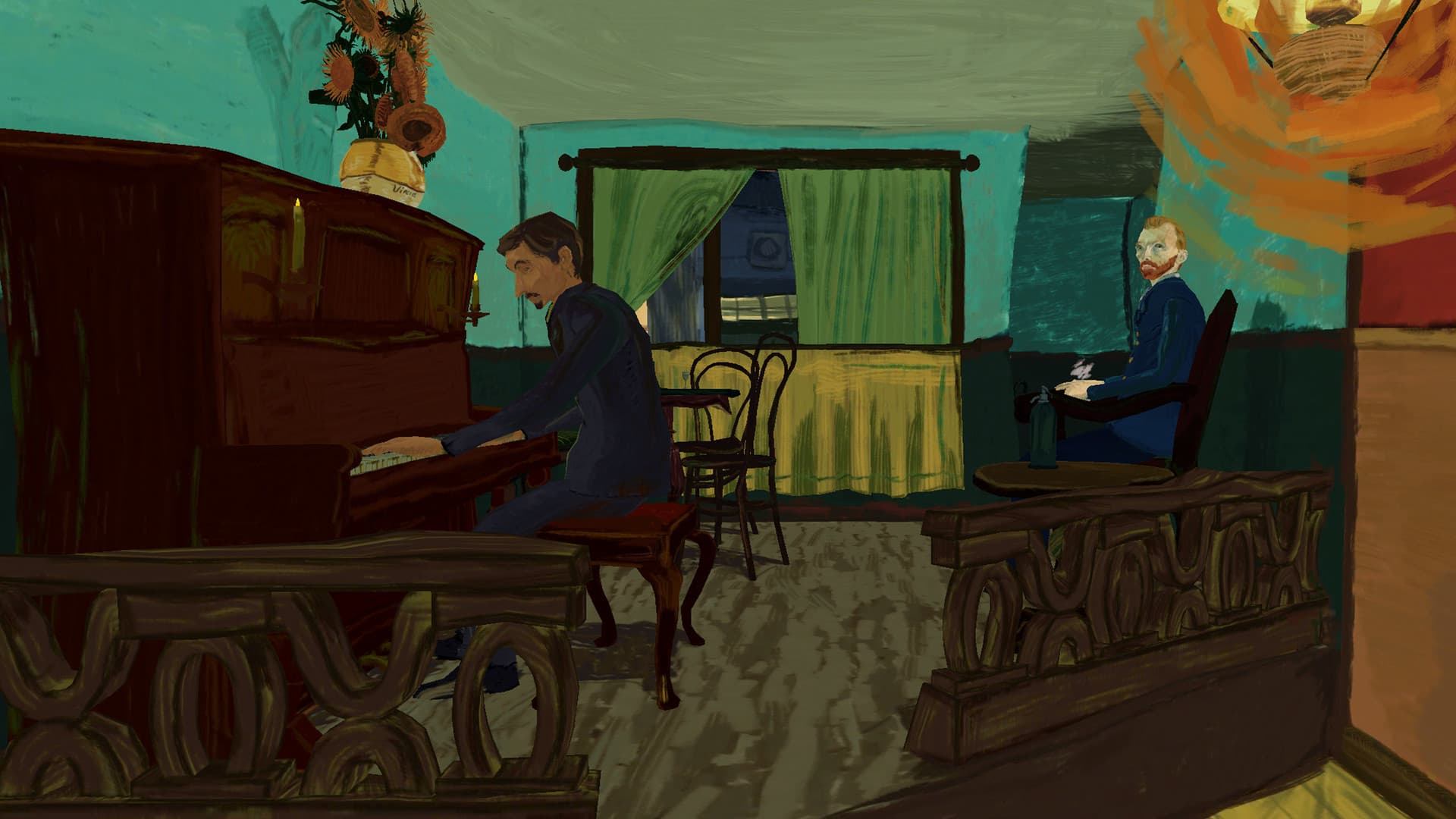 The Night Cafe: A VR Tribute to Vincent Van Gogh artwork
