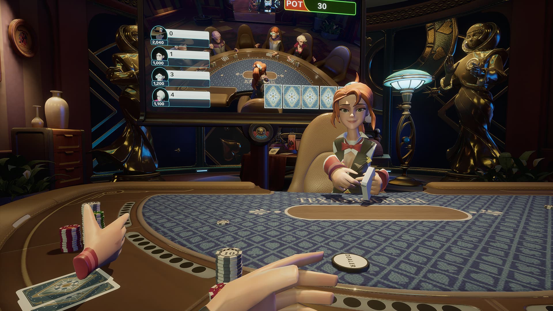 Lucky Night: Texas Hold'em VR artwork