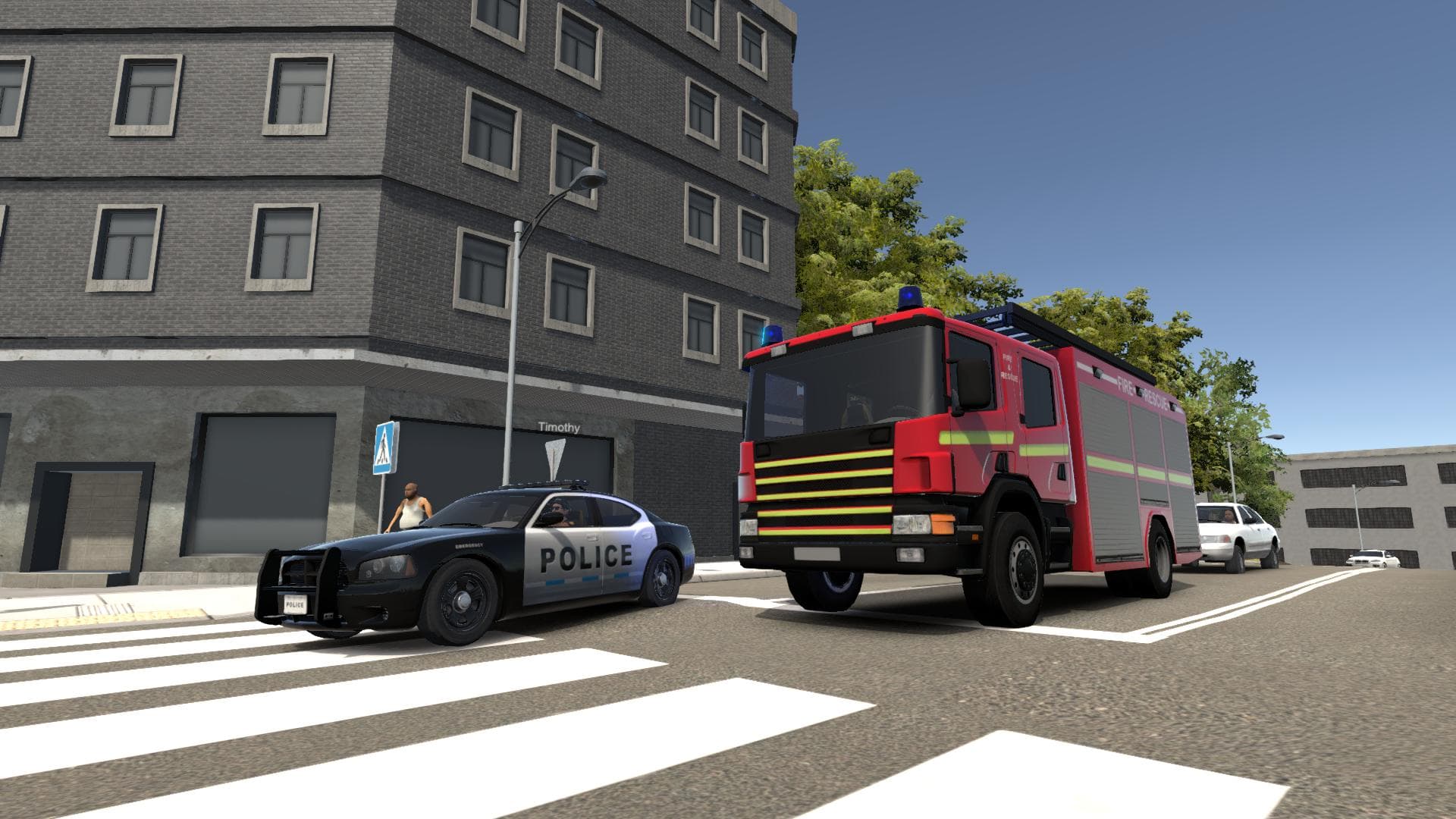 Flashing Lights - Police Fire EMS artwork