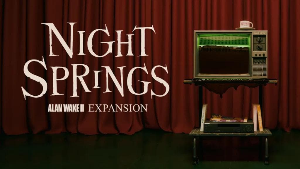 Alan Wake 2: Night Springs artwork