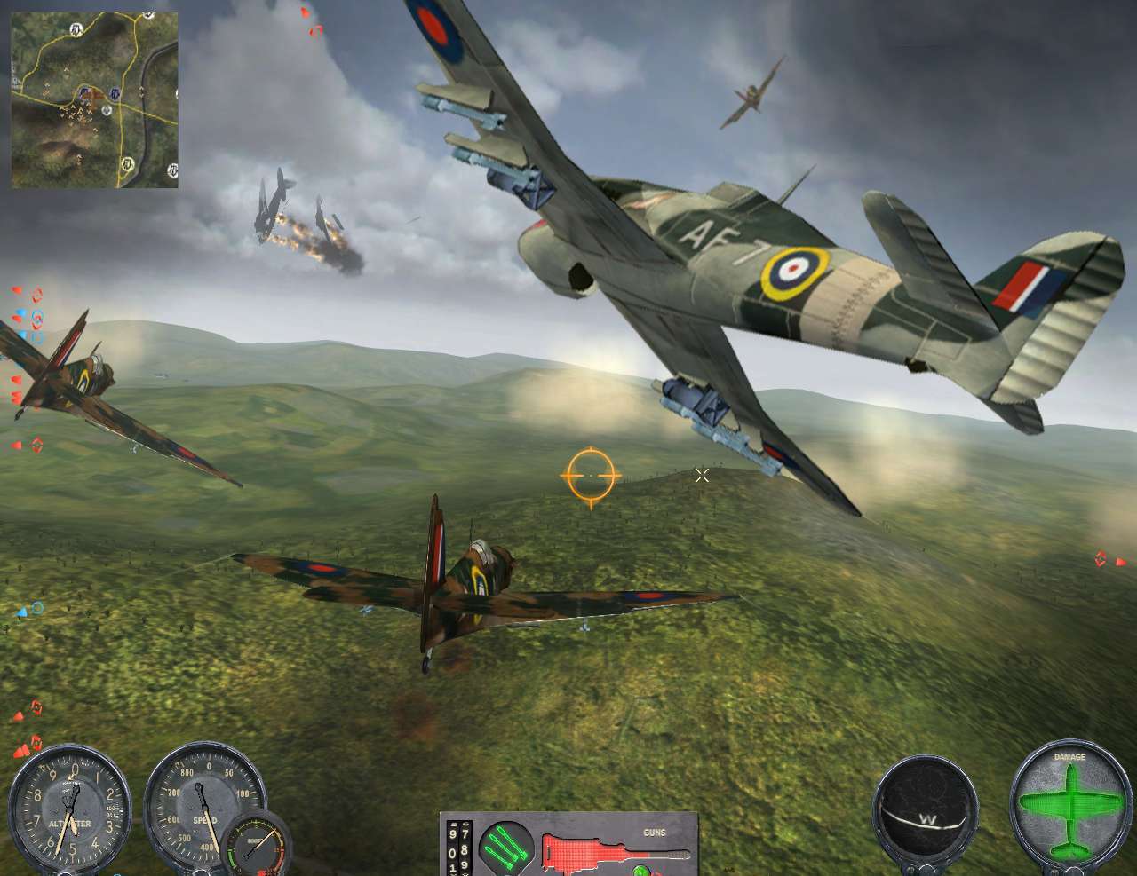Combat Wings: Battle of Britain artwork