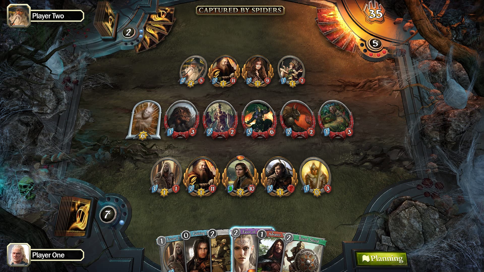 The Lord of the Rings Living Card Game artwork